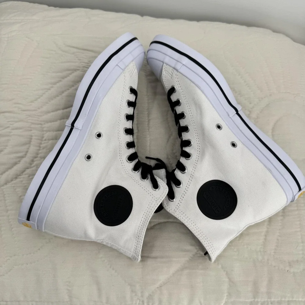 Mitchell & Ness Hood Conference 55 HC High Top Off-White Lace Basketball Sneaker